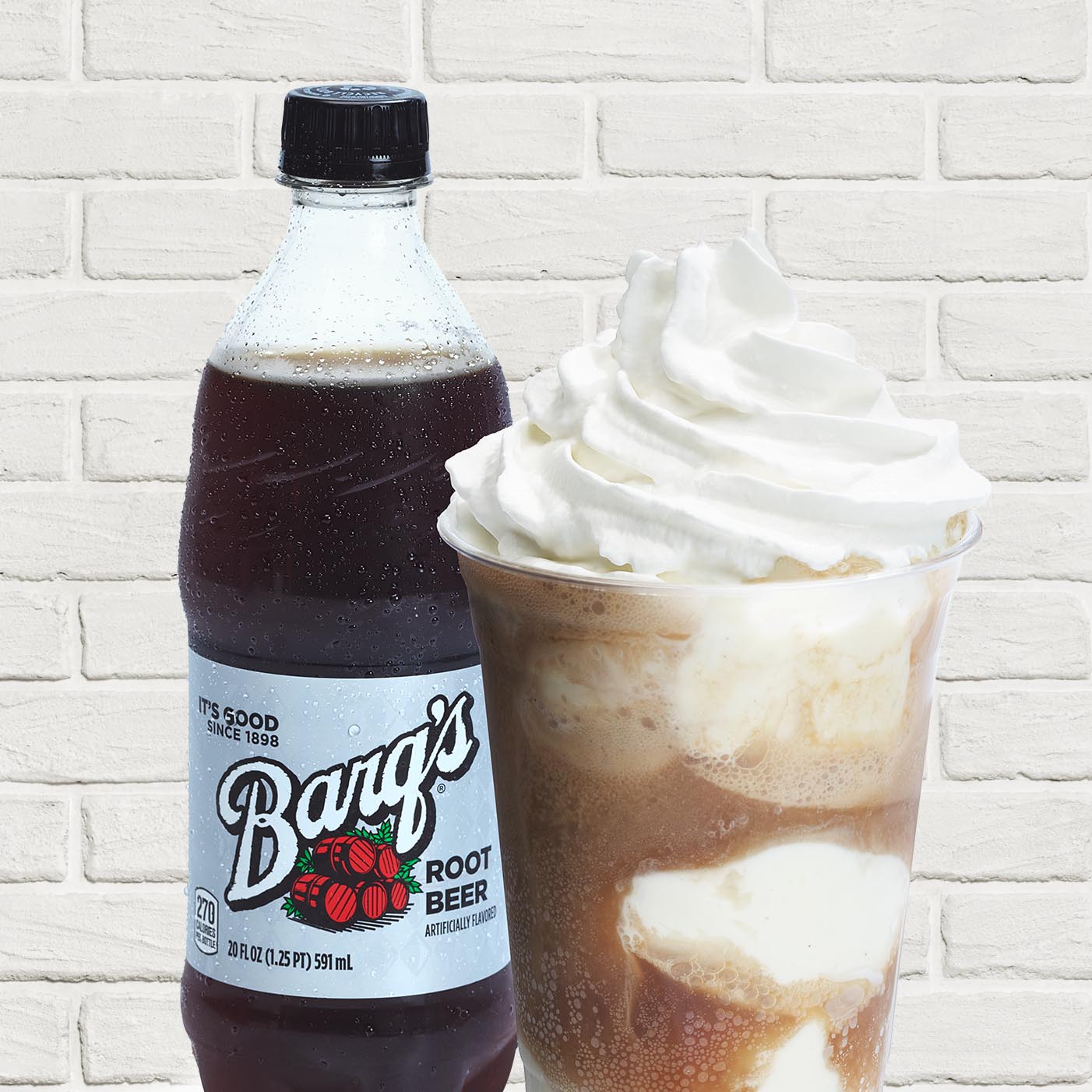 Barq's Rootbeer Float