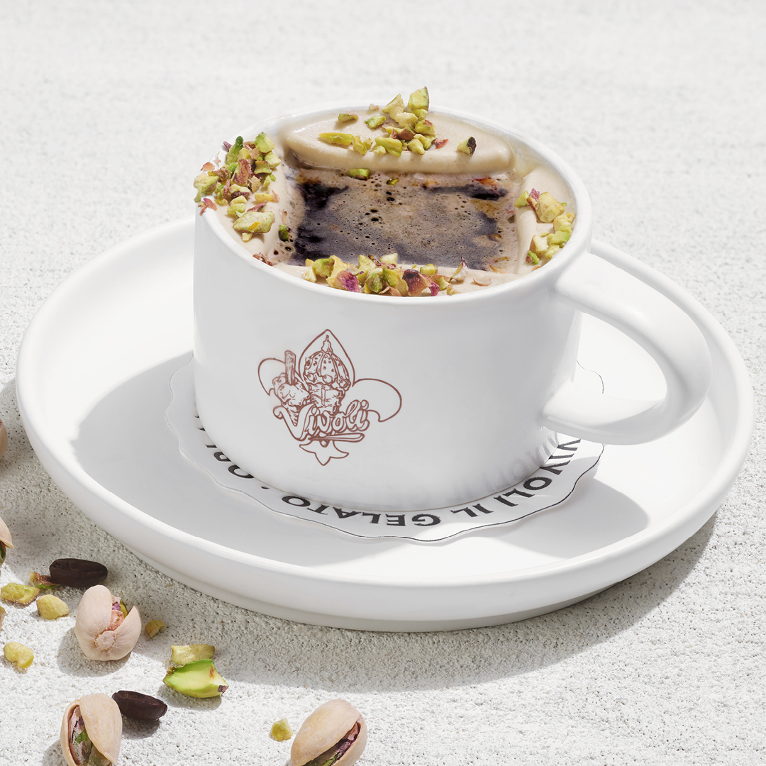 Pistacho Affogato